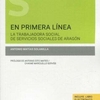En primera línea. La trabajadora social de Servicios Sociales de Aragón