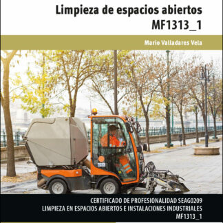 Limpieza de espacios abiertos