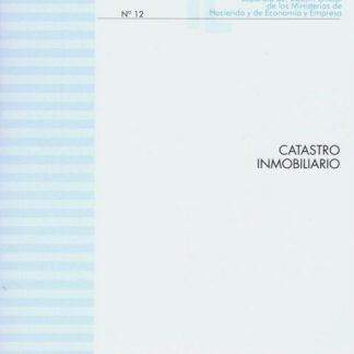 Catastro inmobiliario 2023 Separata nº 12 del Boletín Oficial de los Ministerios de Hacienda y Función Pública y Asuntos Económicos