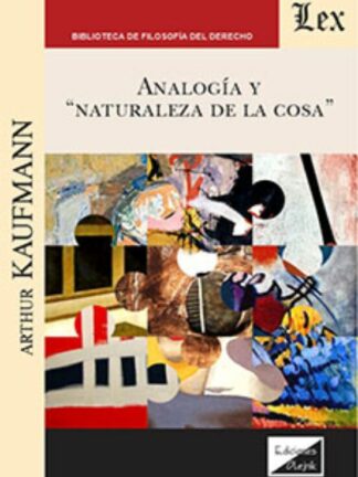 Analogía y naturaleza de la cosa, hacia una teoría de la comprensión Jurídica