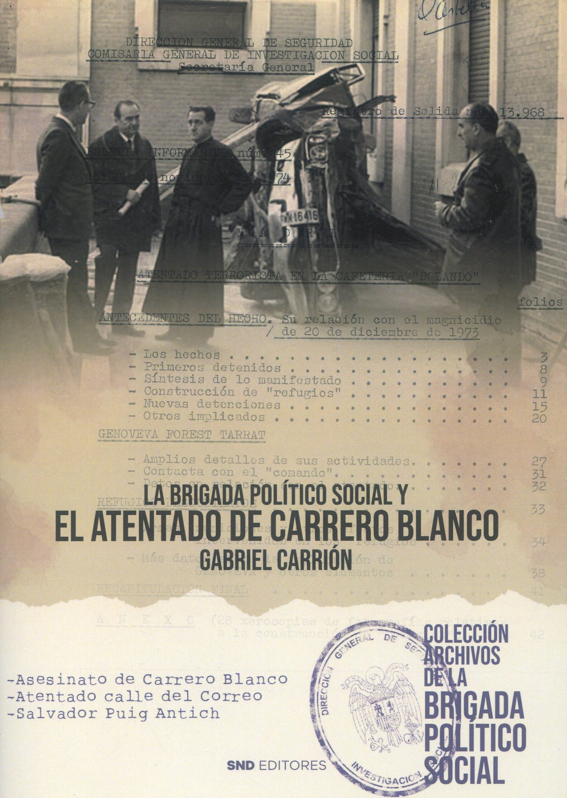 Brigada político social / 9788419764379
