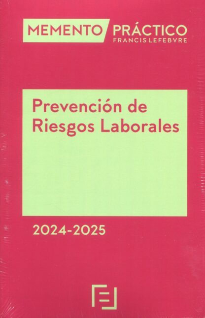 Memento Prevención de riesgos laborales 2024-2025