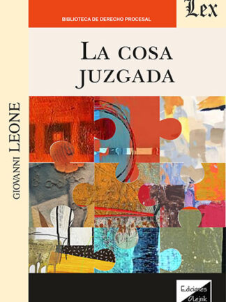 La cosa juzgada