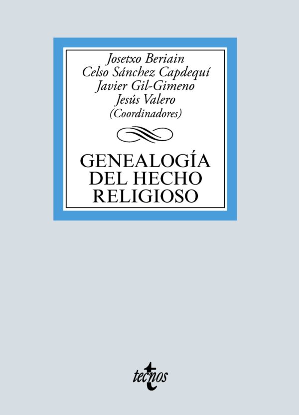 GENEALOGÍA DEL HECHO RELIGIOSO-9788430982172