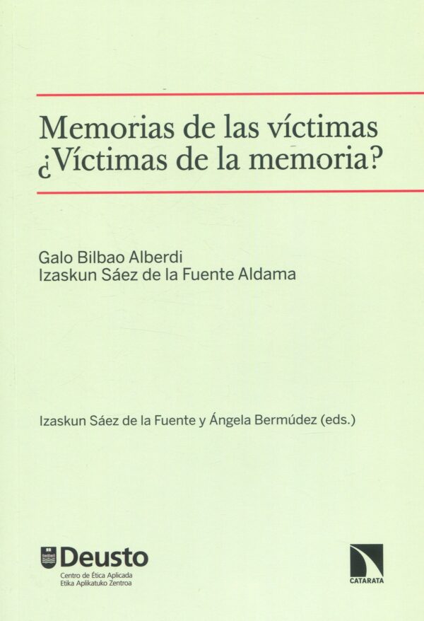 MEMORIAS DE LAS VICTIMAS 9788413528793