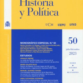 Revista Historia y política Nº 50. Julio/diciembre 2023