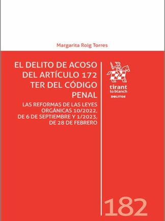 Delito de acoso del artículo 172 ter del código penal Las reformas de las leyes orgánicas 10/2022 de 6 de septiembre y 1/2023 de 28 de febrero.