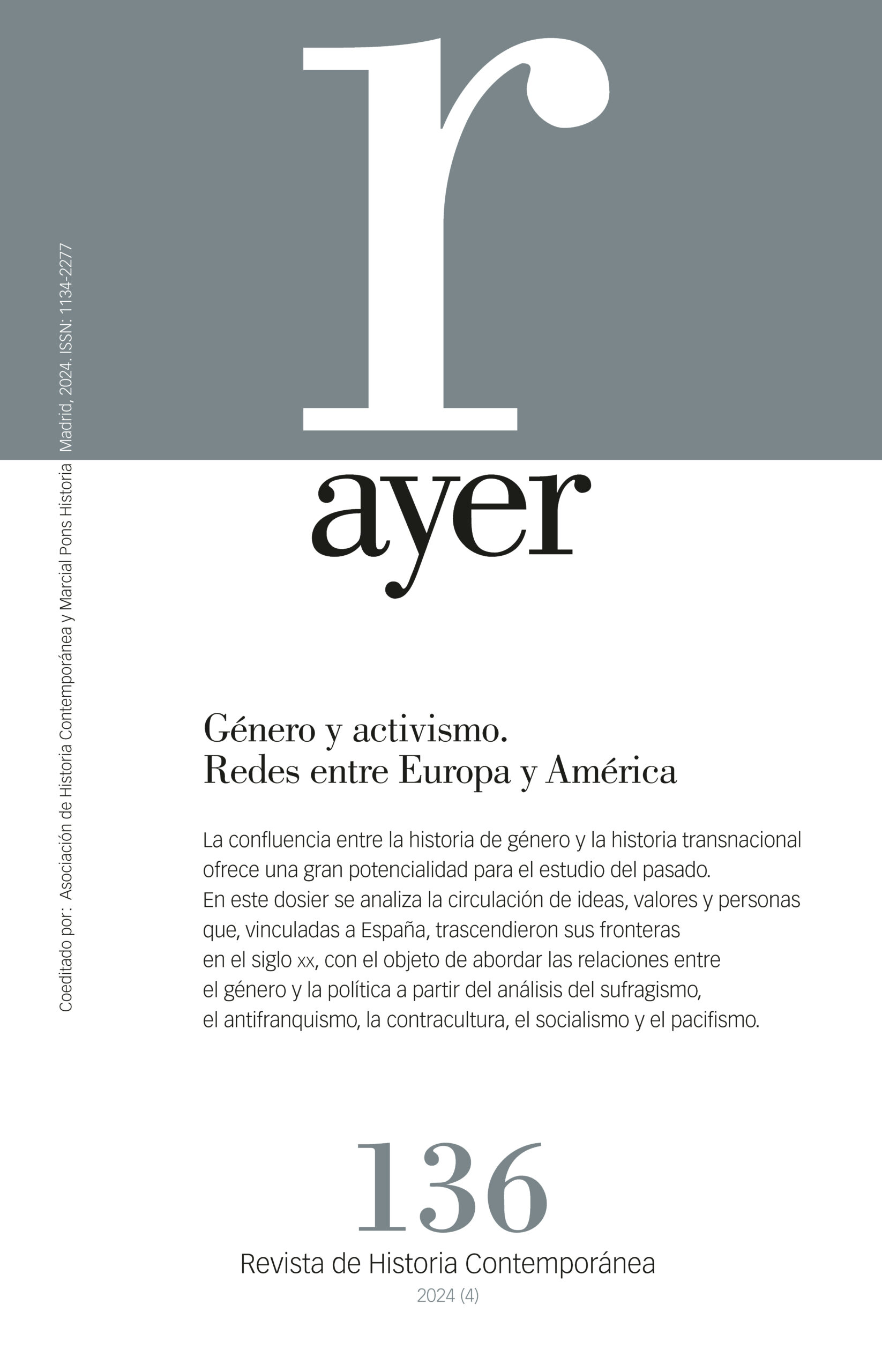 Revista Ayer Nº 136