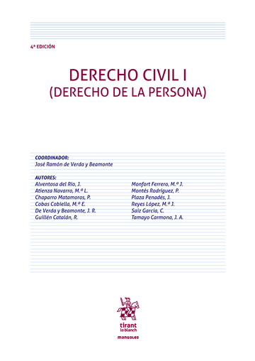 Derecho civil I