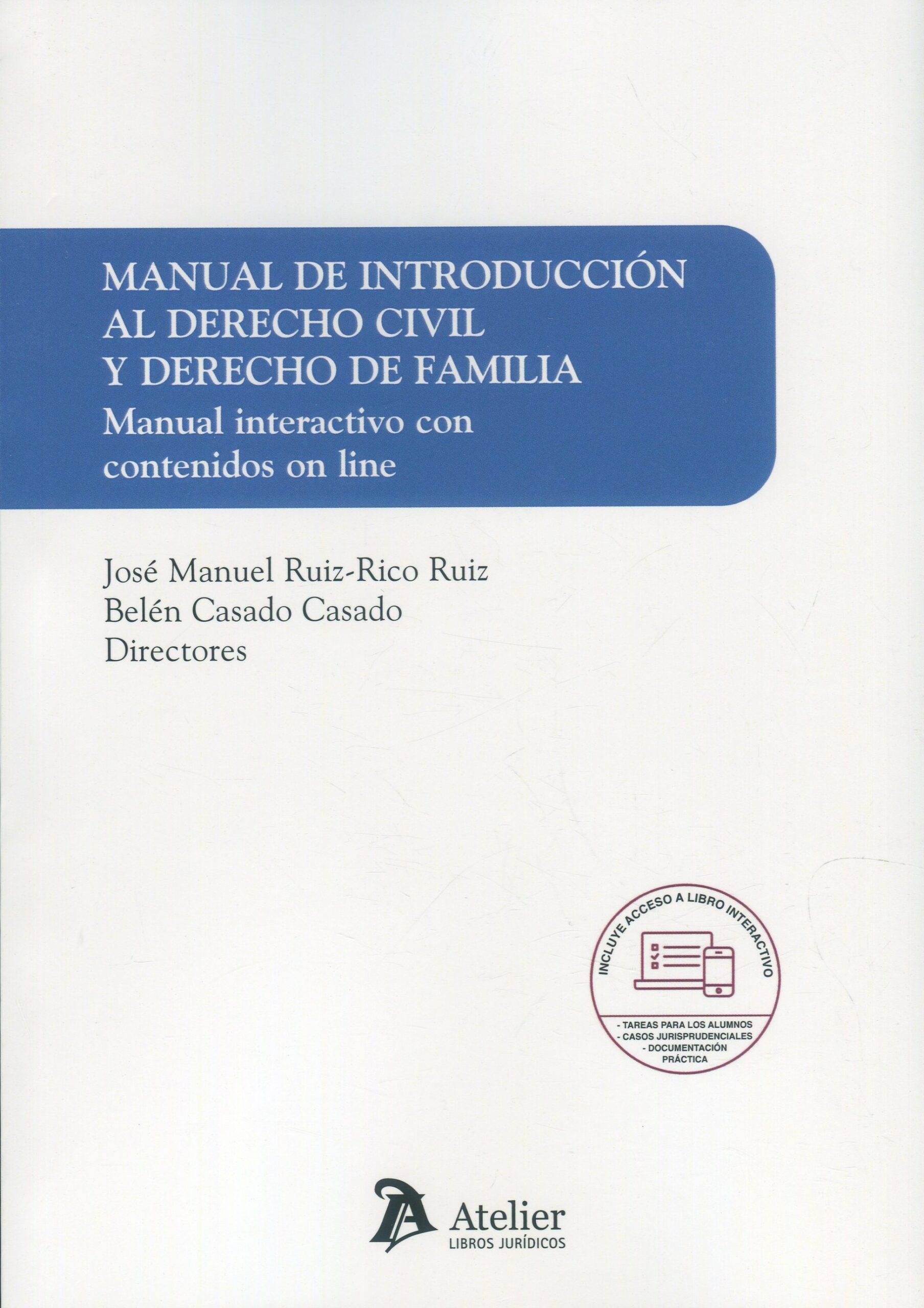 Manual de introducción al derecho civil y derecho de familia