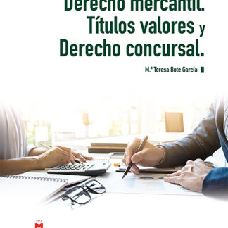 Derecho mercantil. Títulos valores y derecho concursal 2024