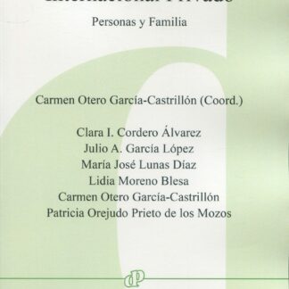 Derecho internacional privado. Personas y familia