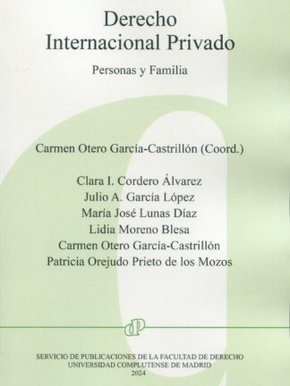 Derecho internacional privado. Personas y familia