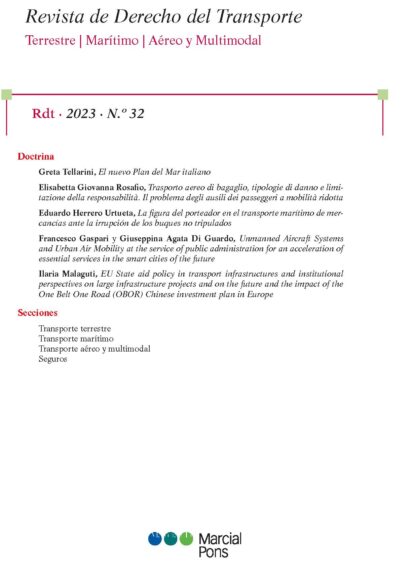 Revista de derecho del transporte, nº 32, año 2023