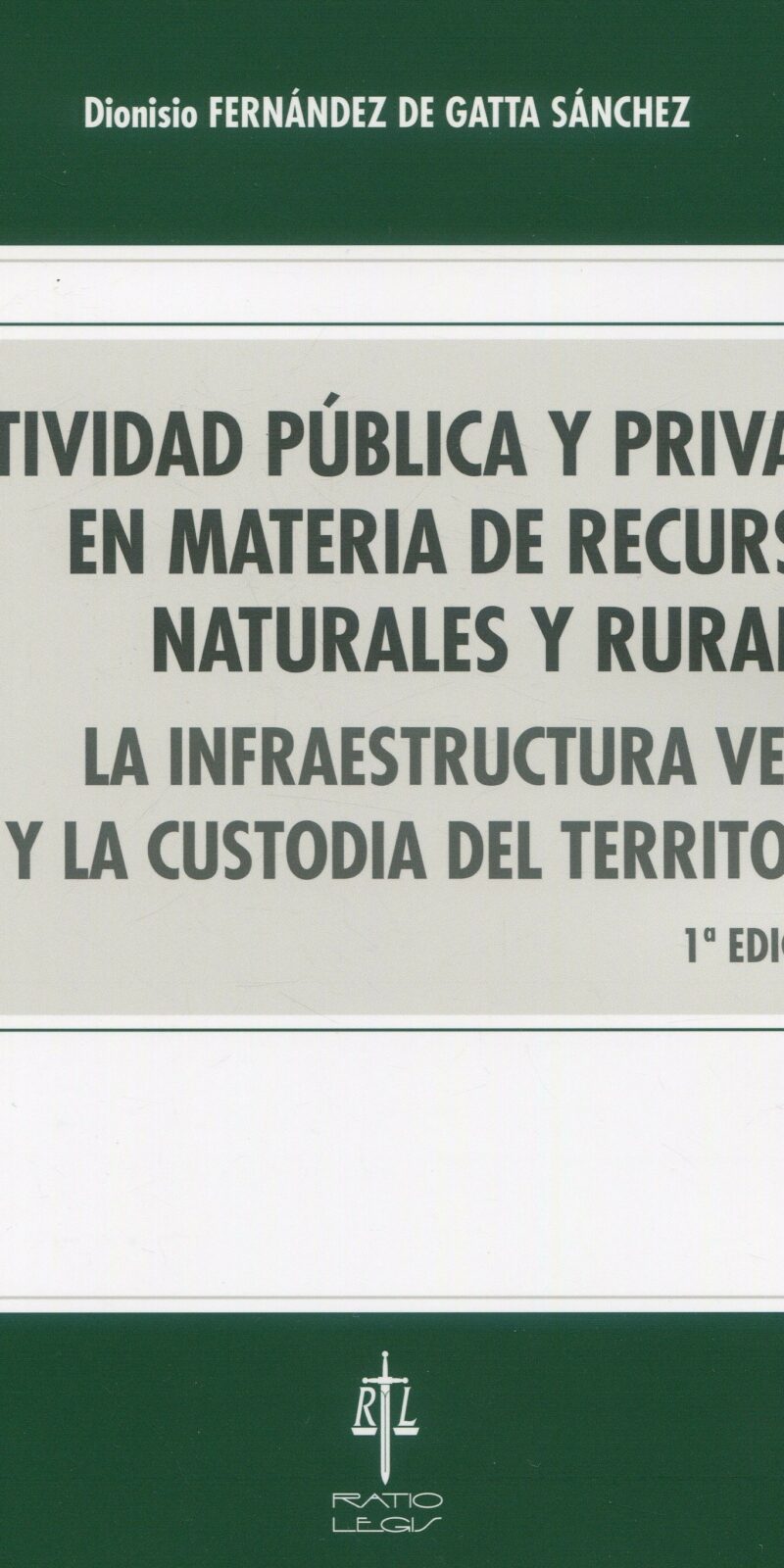 Actividad pública Y privada recursos naturales / 9788417836504