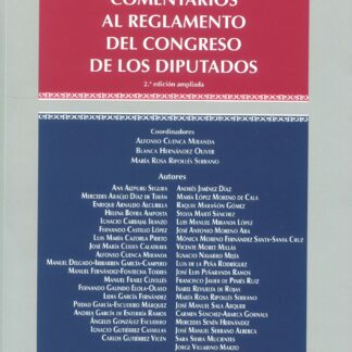 Comentarios al Reglamento del Congreso de los Diputados 2024