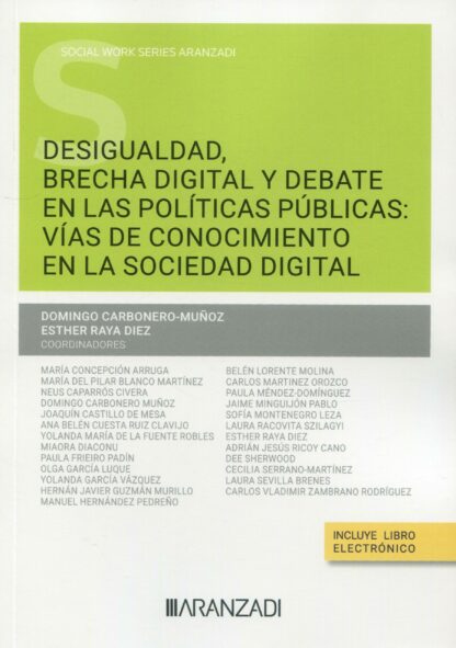 Desigualdad, brecha digital y debate en las políticas públicas: vías de conocimiento en la sociedad digital