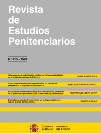 Revista de estudios penitenciarios, nº 265 - 2023