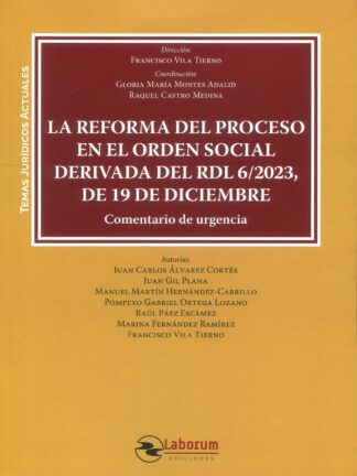 La reforma del proceso en el Orden Social derivada del RDL 6/2023, de 19 de diciembre. Comentario de urgencia