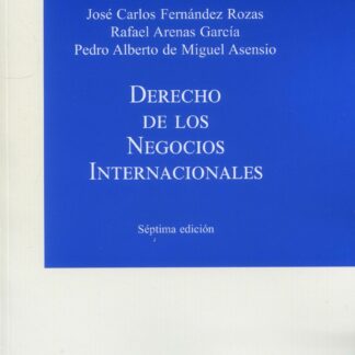 Derecho de los negocios internacionales 2024