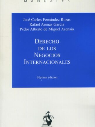 Derecho de los negocios internacionales 2024