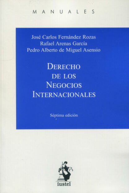 Derecho de los negocios internacionales 2024