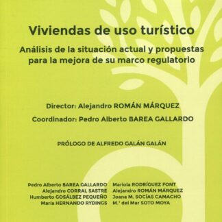 Viviendas de uso turístico. Análisis de la situación actual y propuestas para la mejora de su marco regulatorio