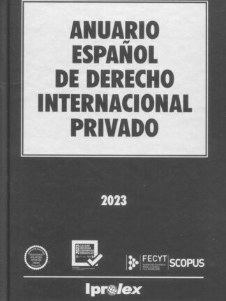Anuario Español de Derecho Internacional Privado 2023