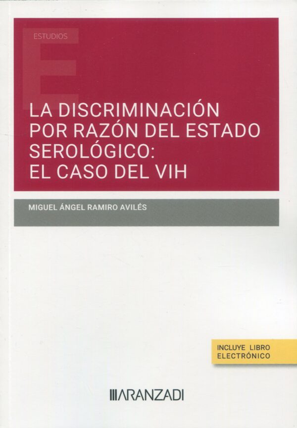 Discriminación por razón del estado serológico / 9788411620864
