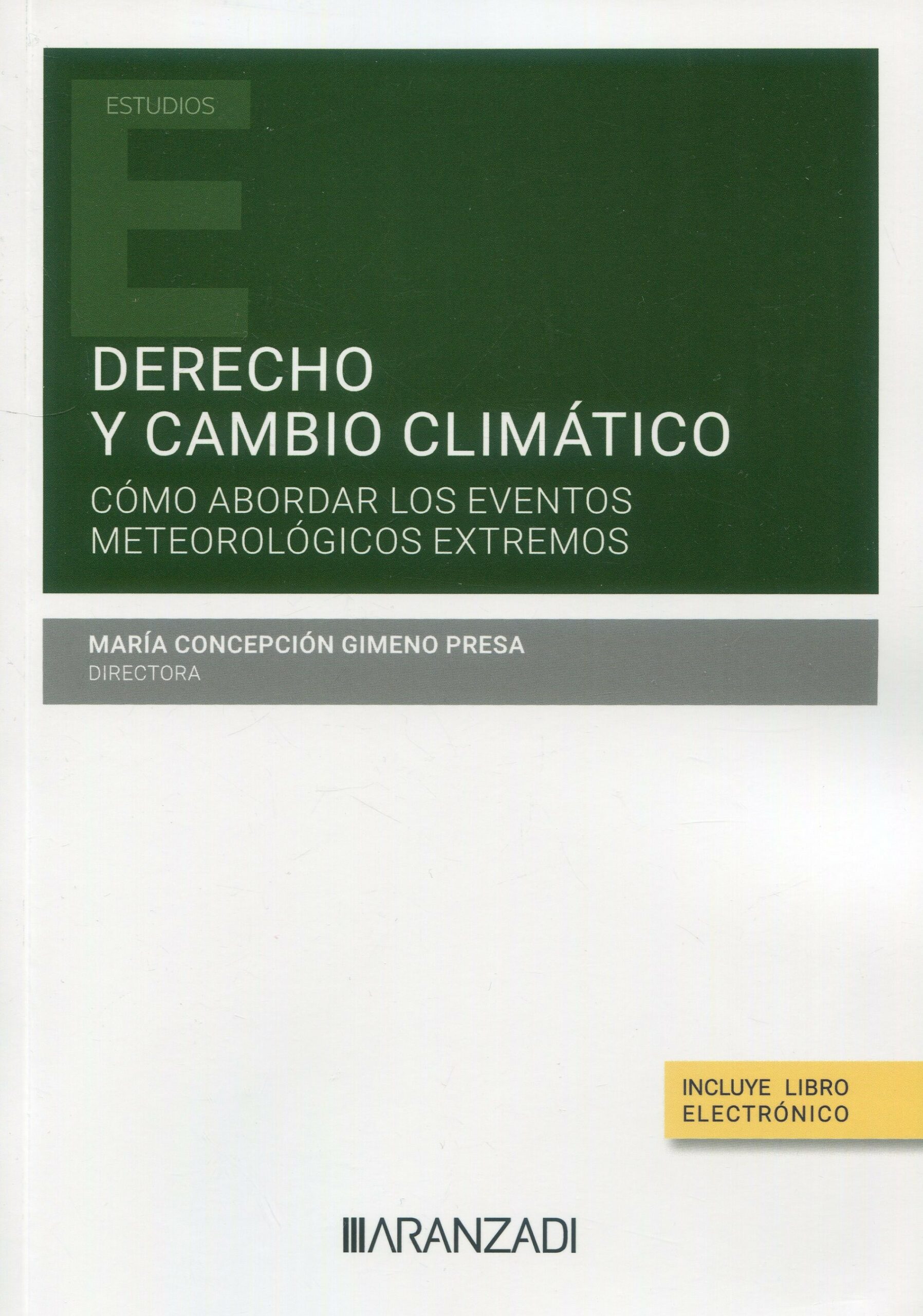 Derecho y cambio climático / 9788411254946