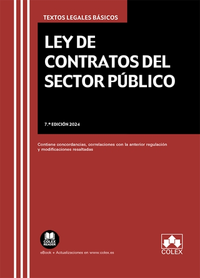 Ley de Contratos del Sector Público / 9788411944045