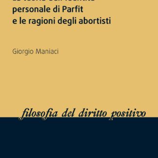 Teoría dell`identità personale di parfit e le ragioni degli abortisti