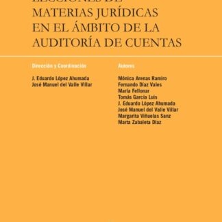 Lecciones de materias jurídicas en el ámbito de la auditoría de cuentas