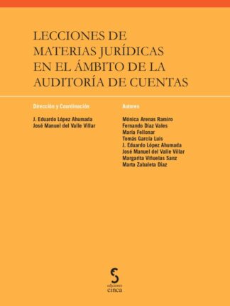 Lecciones de materias jurídicas en el ámbito de la auditoría de cuentas