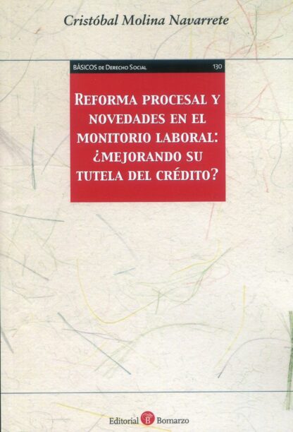 Reforma procesal y novedades en el monitorio laboral: ¿mejorando su tutela del crédito?