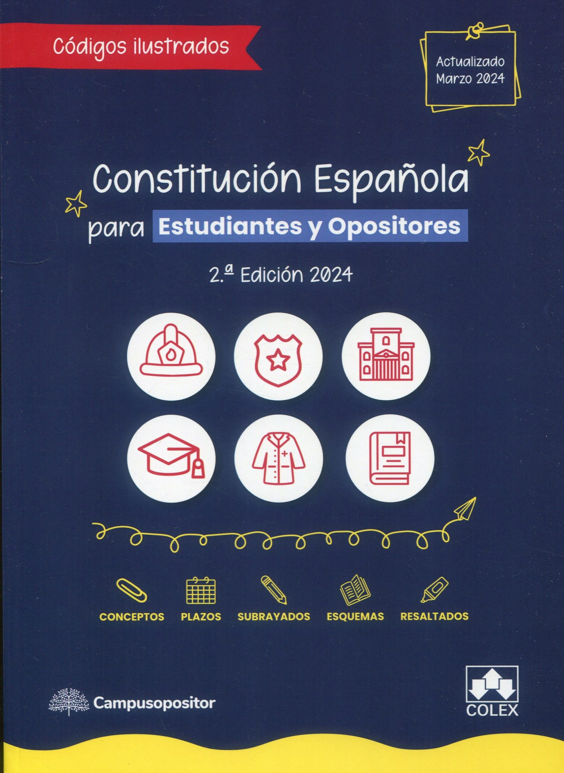 Constitución española para estudiantes / 9788411943727