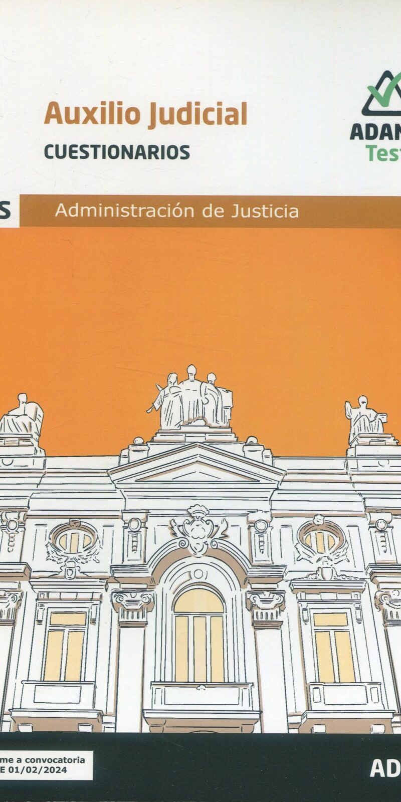 Cuestionarios Auxilio Judicial / 9788411168717