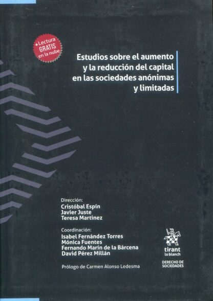 Estudios sobre el aumento y la reducción del capital en las sociedades anónimas