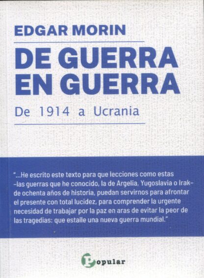De guerra en guerra De 1914 a Ucrania