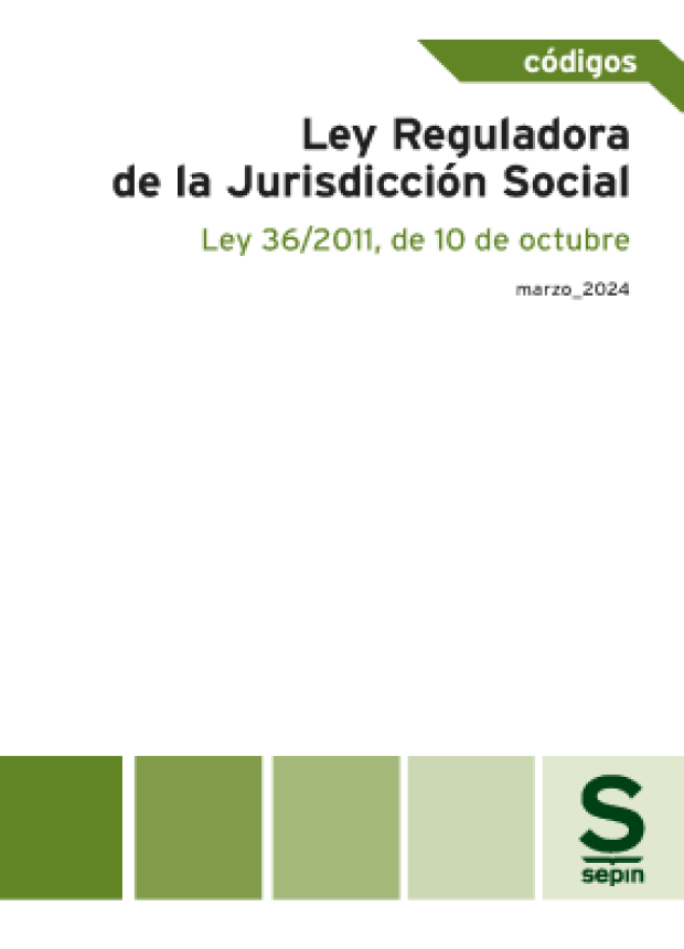 Ley Reguladora de la Jurisdicción Social / 9788410531765