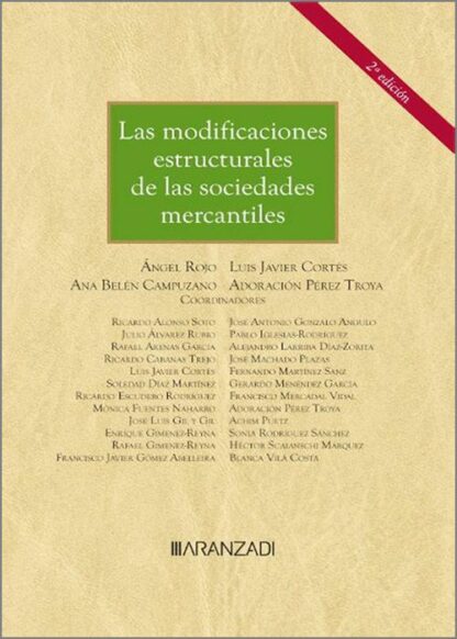 Modificaciones estructurales de las sociedades mercantiles 2024