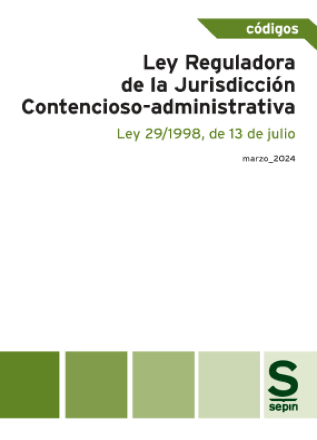 Ley Reguladora de la Jurisdicción Contencioso / 9788411658225