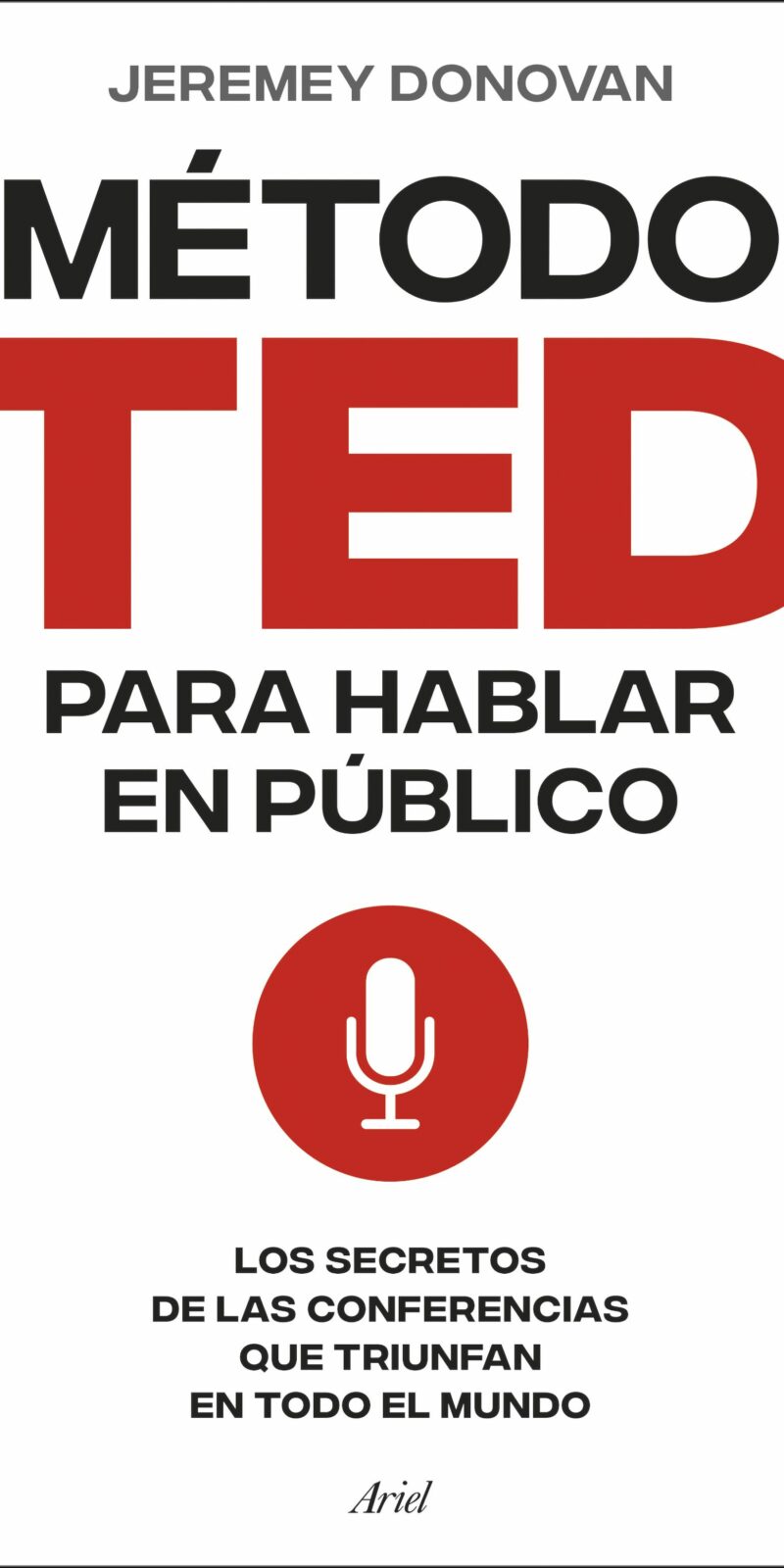 Método TED hablar público / 9788434437517