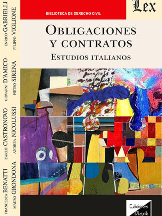 Obligaciones y contratos. Estudios italianos