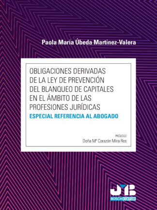 Obligaciones derivadas de la ley de prevención del blanqueo de capitales en el ámbito de las profesiones jurídicas: especial referencia al abogado