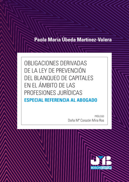 Obligaciones derivadas de la ley de prevención del blanqueo de capitales en el ámbito de las profesiones jurídicas: especial referencia al abogado
