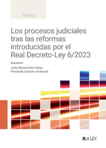 Procesos judiciales reformas introducidas Real Decreto-Ley 6/2023 /9788419905642