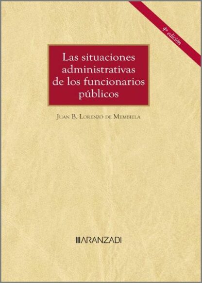Situaciones administrativas de los funcionarios públicos 2024