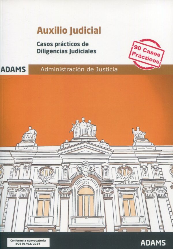 Auxilio judicial Casos prácticos / 9788411168724 / ADAMS