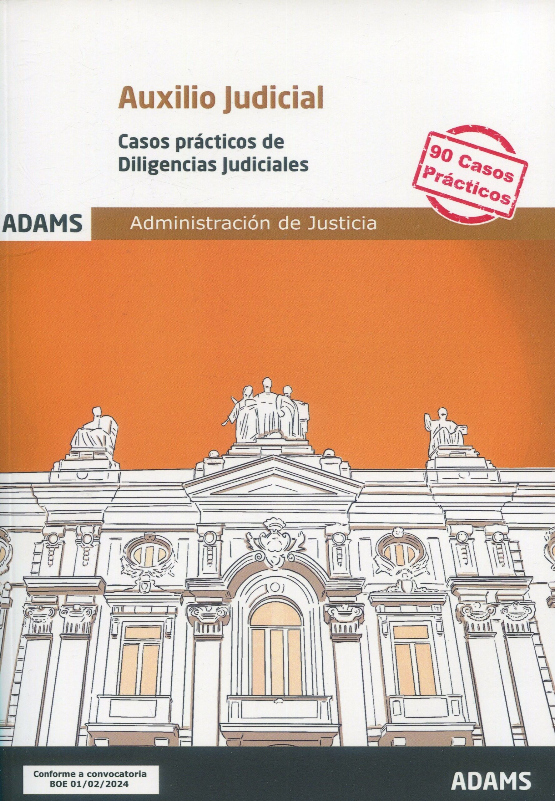Auxilio judicial Casos prácticos / 9788411168724 / ADAMS